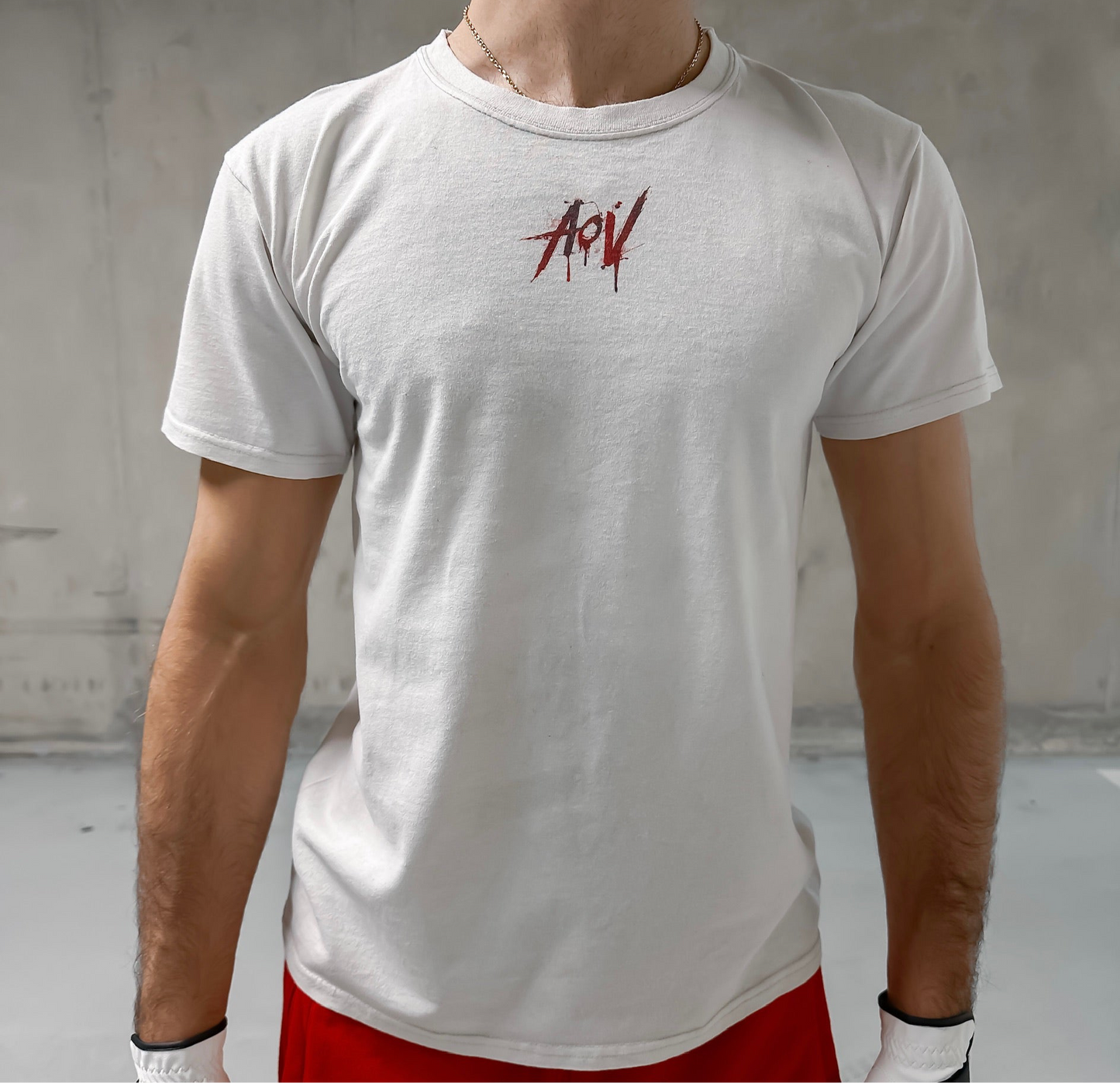 AOV T-Shirt "The Original" White