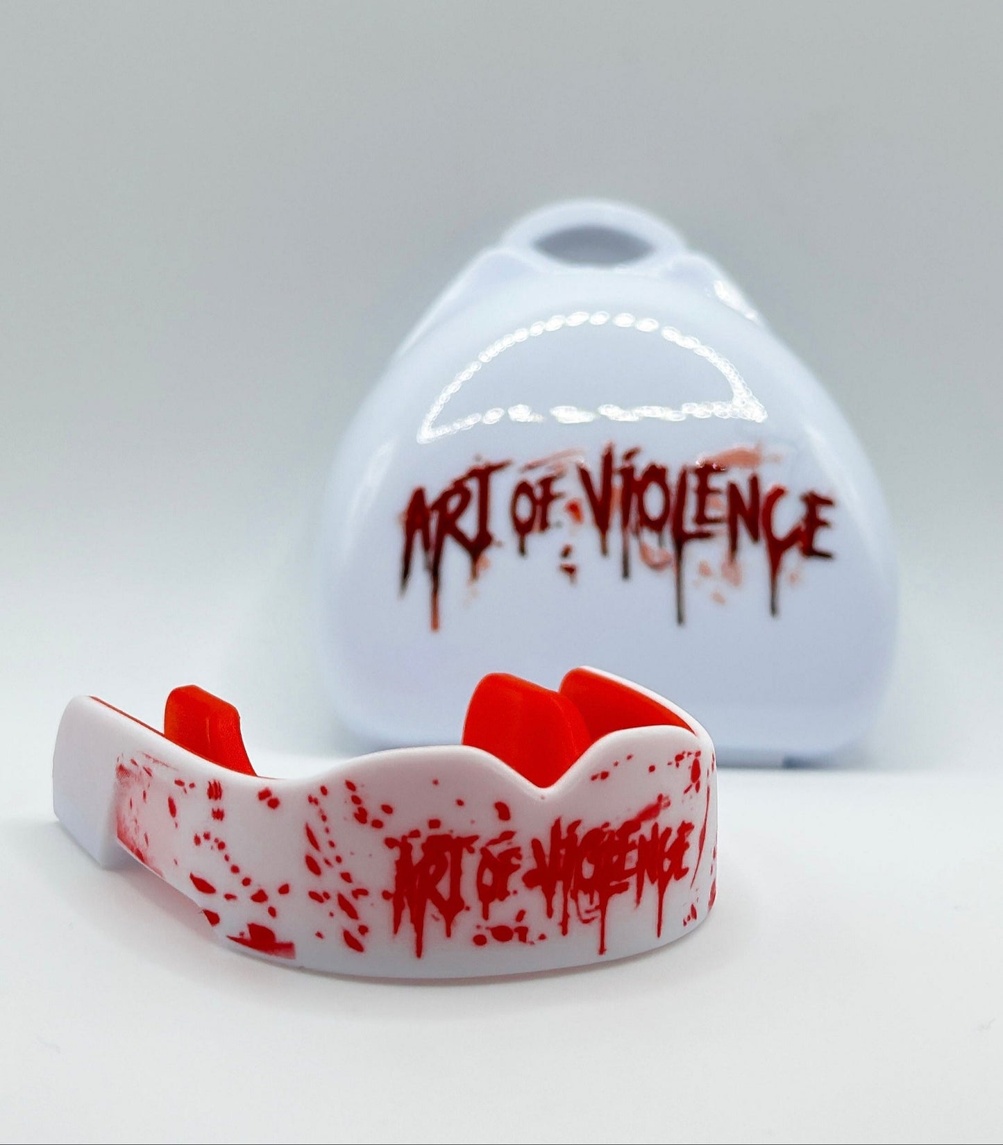 AOV MouthGuard Blood Reign White