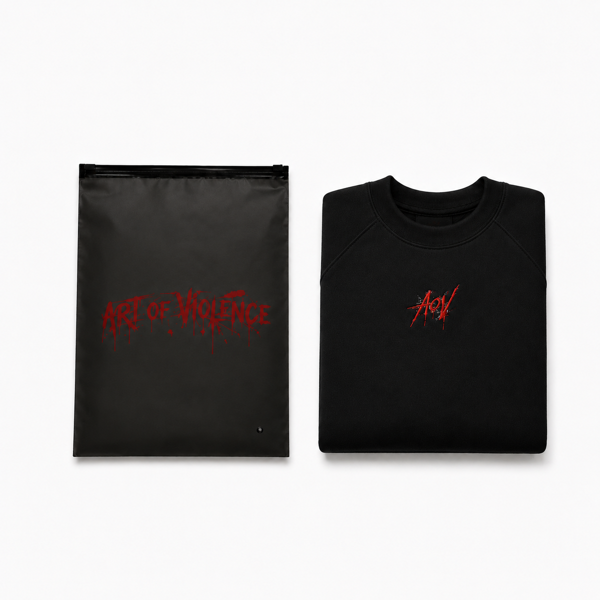 AOV Embroidered Sweatshirt