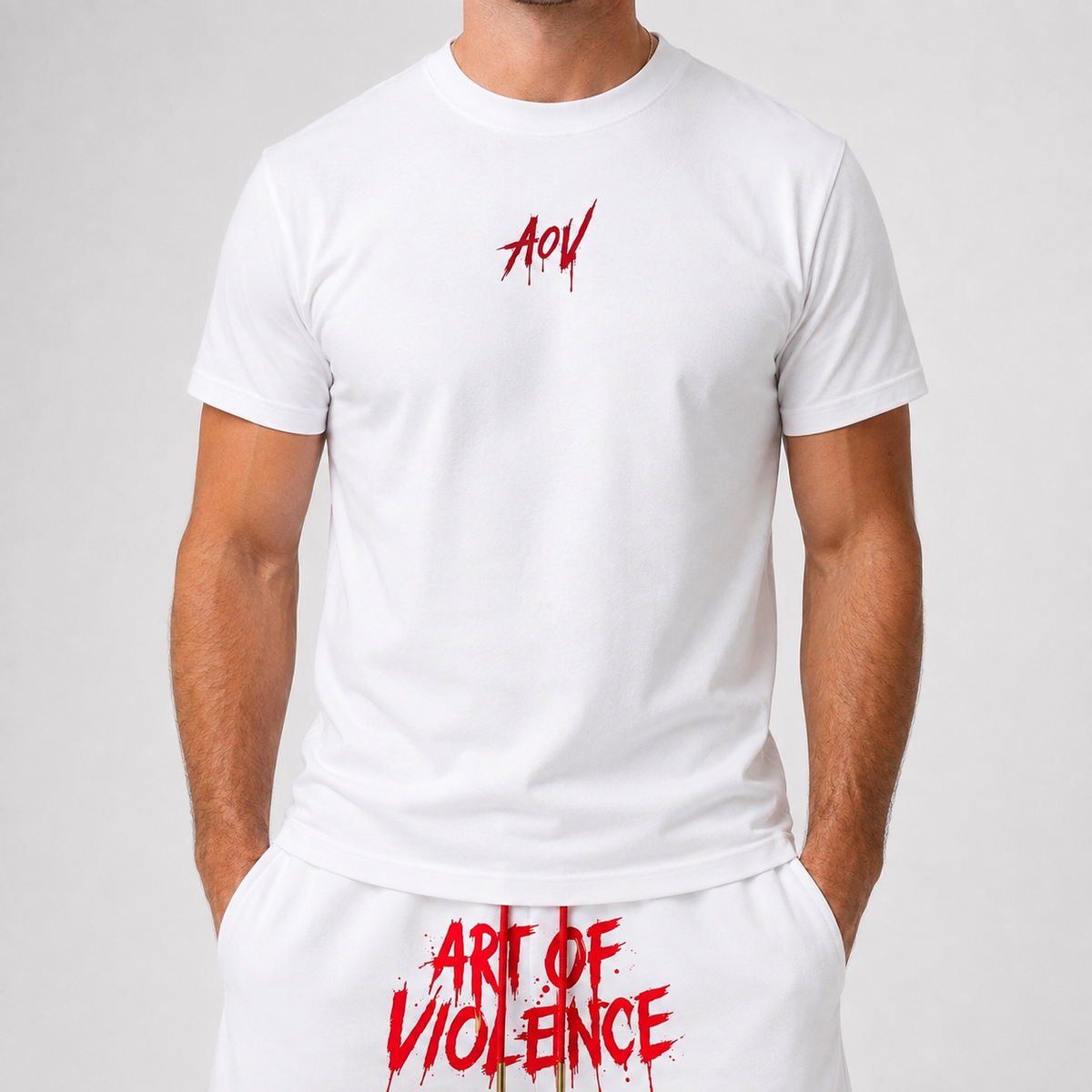 AOV T-Shirt "The Original" White
