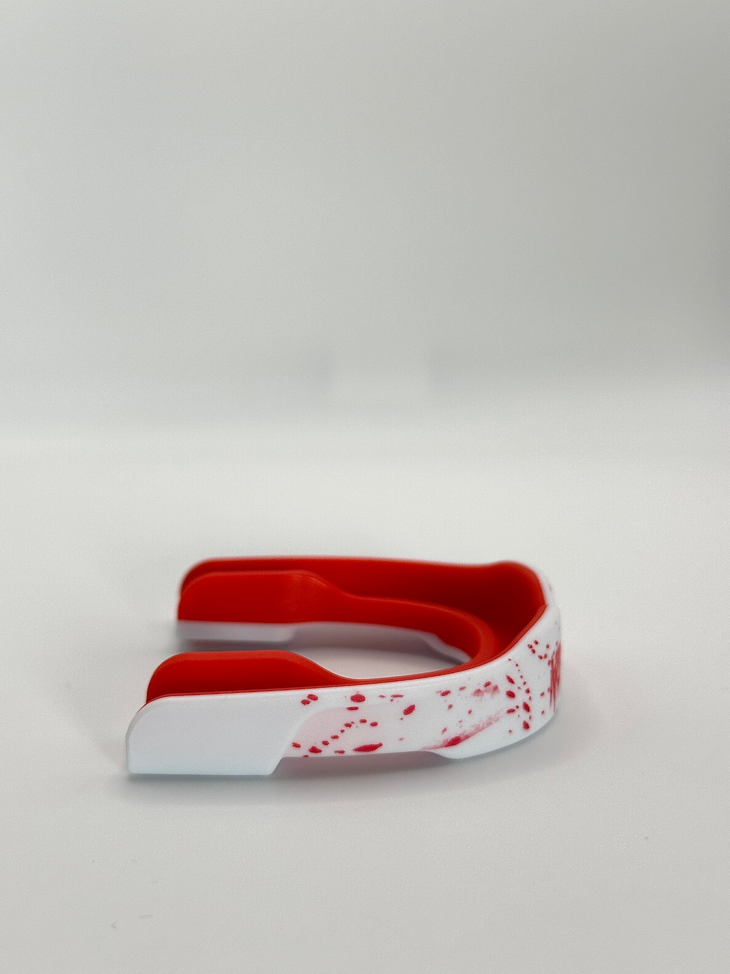 AOV MouthGuard White Bloodspray