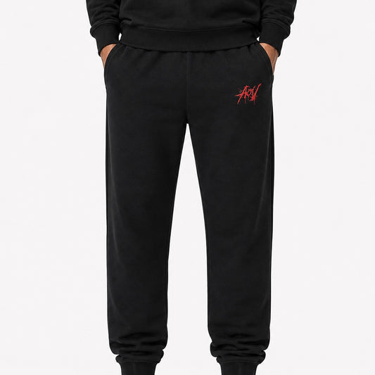 AOV Embroidered Sweatpants