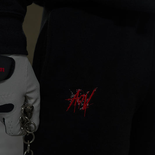 AOV Embroidered Sweatpants