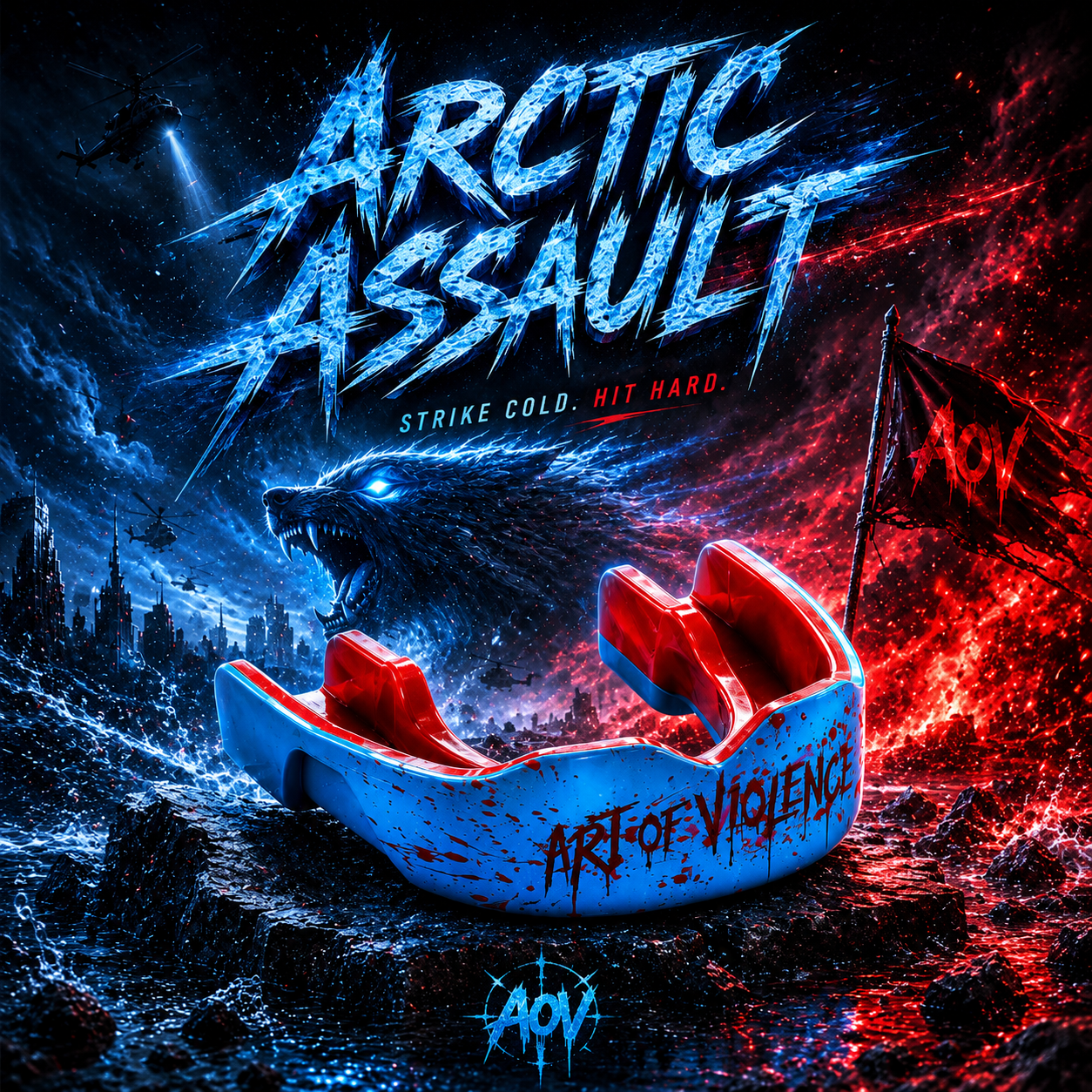 AOV MouthGuard Arctic Assault Limited Edition