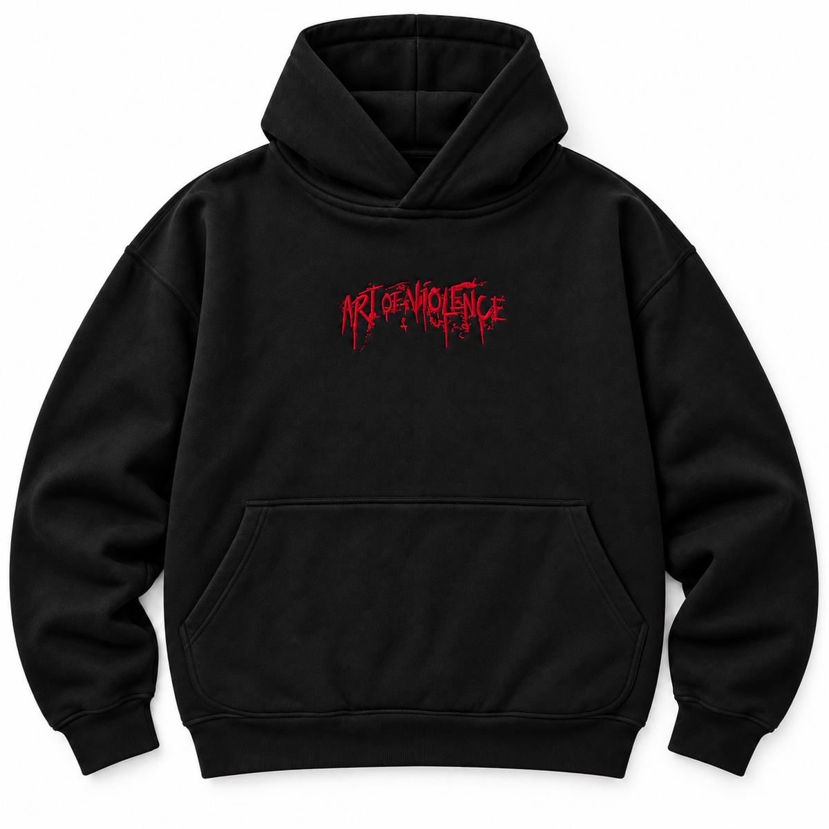 AOV Masked Samurai Embroidered Hoodie