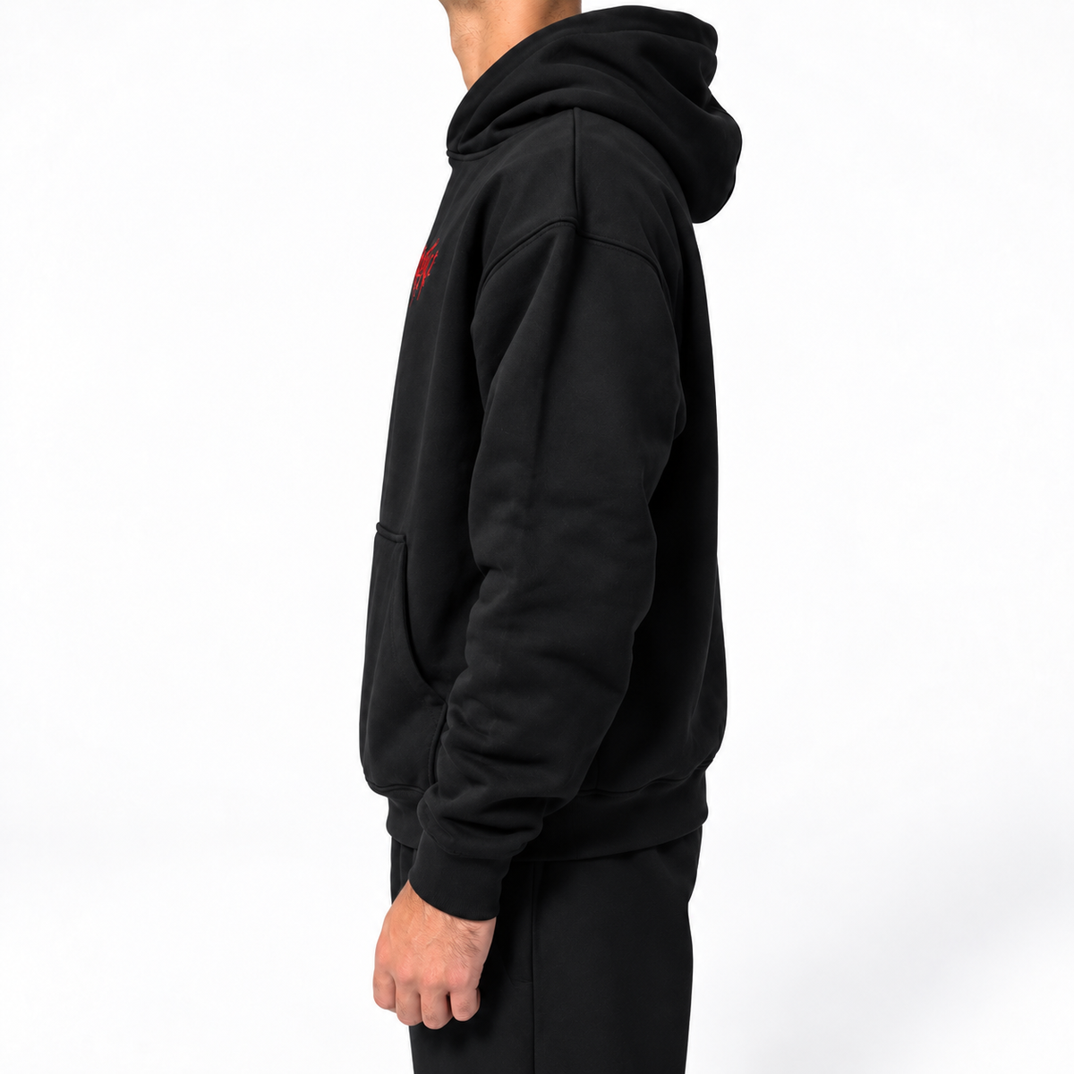 AOV Masked Samurai Embroidered Hoodie