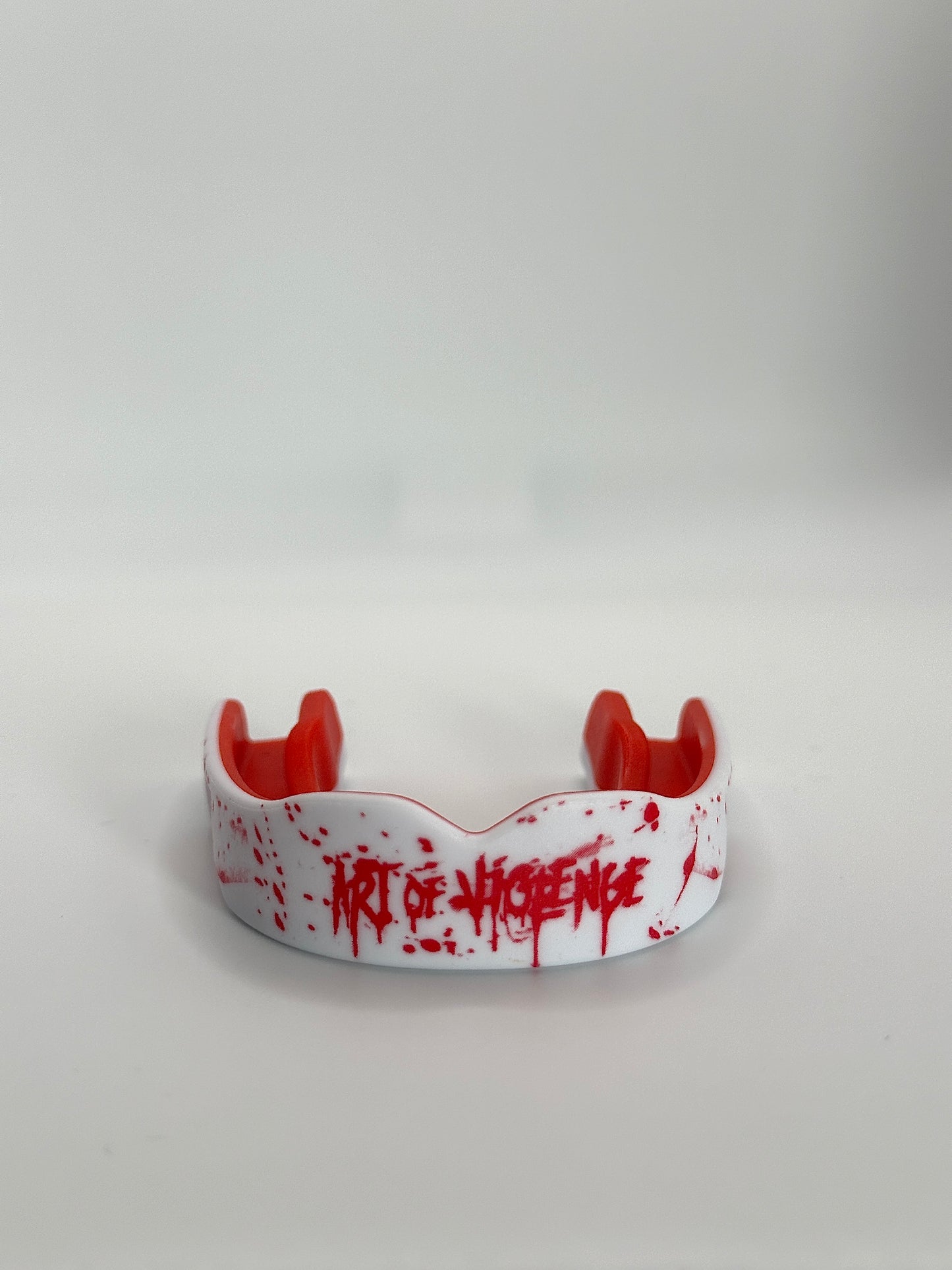 AOV MouthGuard White Bloodspray