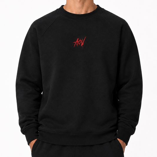 AOV Embroidered Sweatshirt