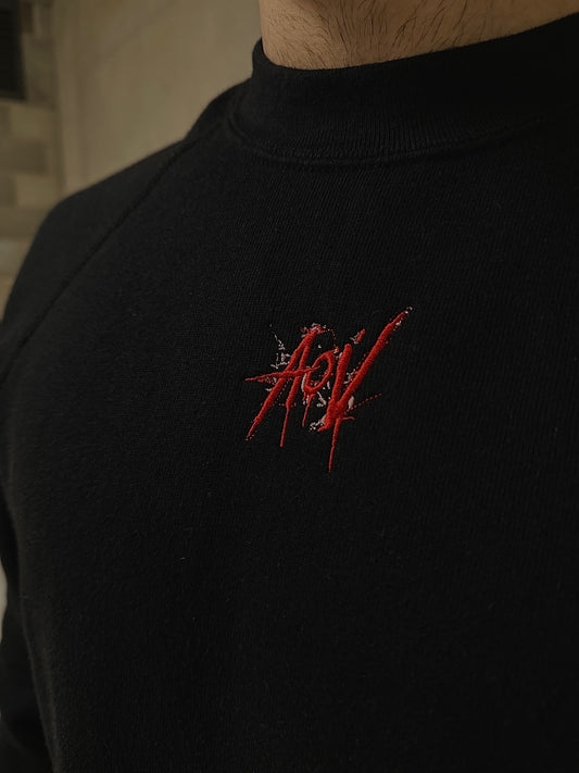 AOV Embroidered Sweatshirt