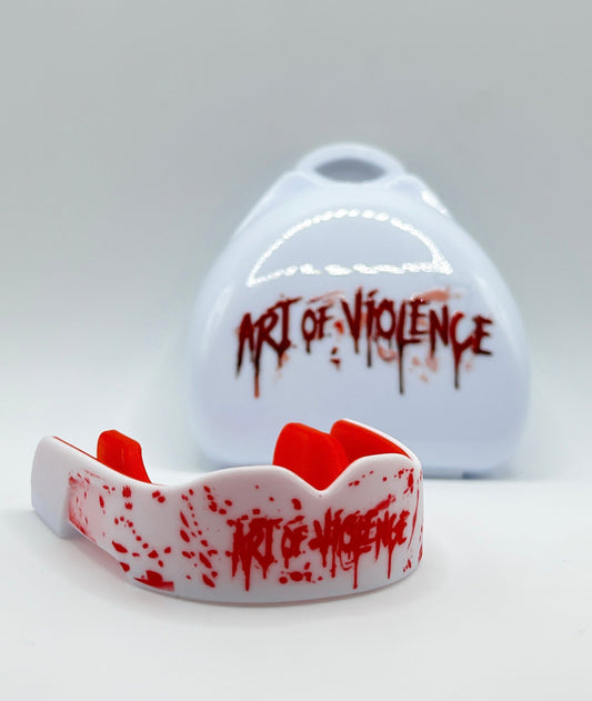AOV MouthGuard Blood Reign White