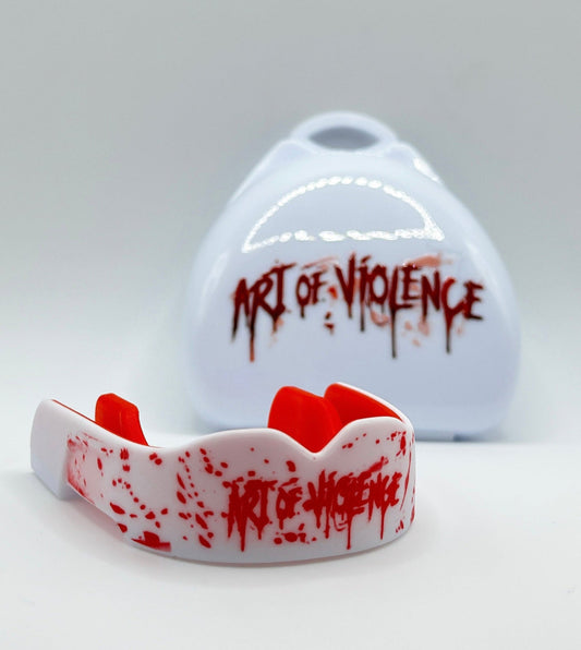 AOV MouthGuard Blood Reign White