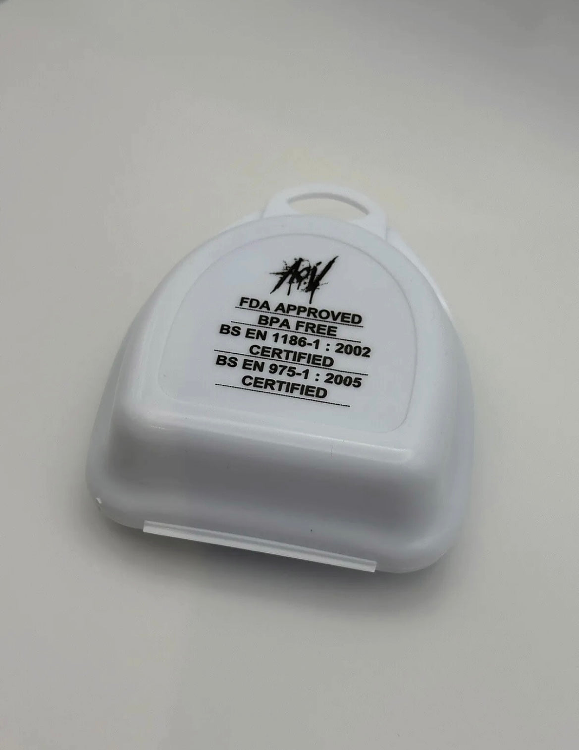 AOV MouthGuard White Bloodspray